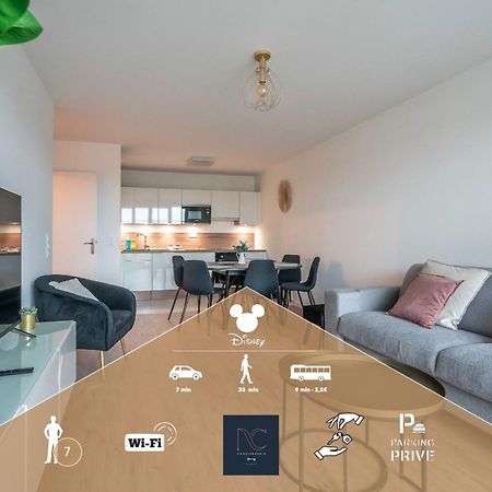 *Disneyland-Paris* 7Pers, Wifi, Netflix, Parking Serris Exterior photo